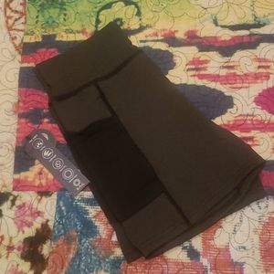 Heather gray workout shorts